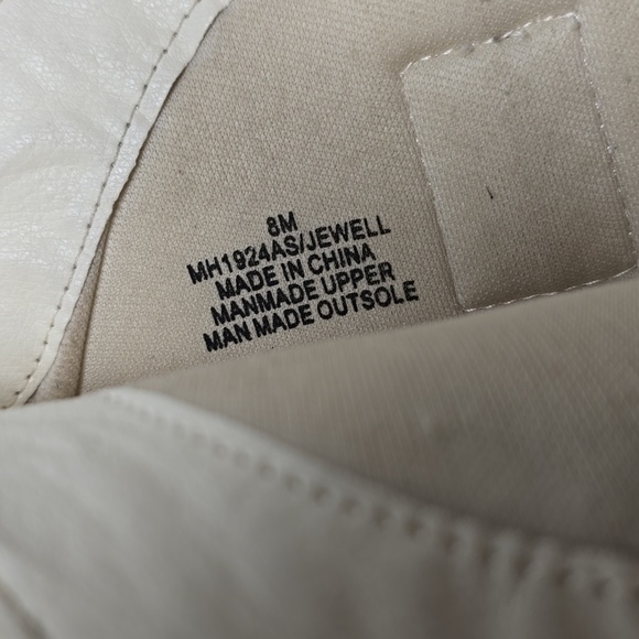 Altar'd State Jewell Off White Women's Western Boots Size 8 - Picture 6 of 6